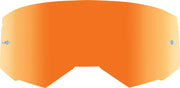 Fly Racing Single Lens with Post for adults featuring an orange mirror and smoke design. Ideal for RV, automotive, powersports, off-road, marine, and truck accessories. Enhance your exterior and interior look, truck bed, and RV parts. Powersports, Eyewear, Apparel | Riding Gear, AVADA - Best Sellers