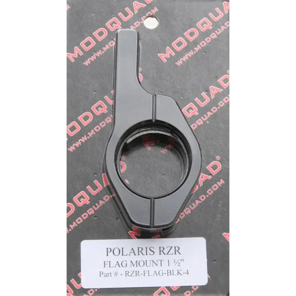 FLAG-1.5-BLK Flag Mount Horizontal Black 1.5" 