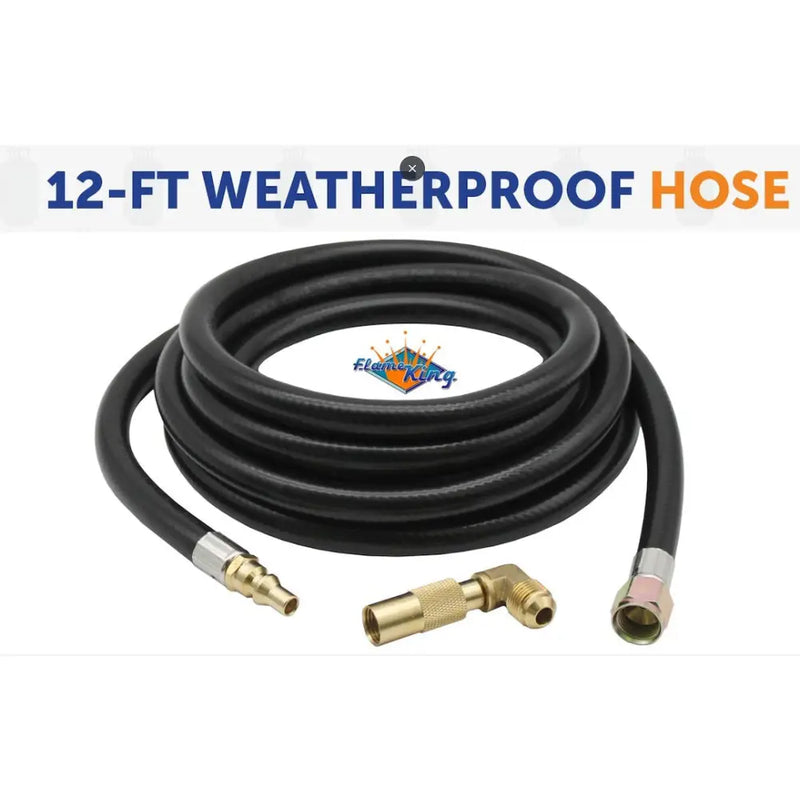 Flame King FK-GRD-12FTQC Propane Hose