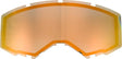 FLY RACING FLB-015 Dual Lens W/O Vents Adult Orange Mirror/Smoke