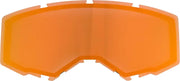 FLY RACING FLB-019 Dual Lens W/O Vents Adult Polarized Orange Mirror/Smoke
