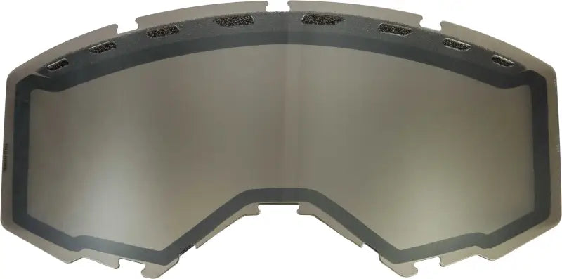 FLY RACING FLB-022 Dual Lens With Vents Adult Silver Mirror/Smoke