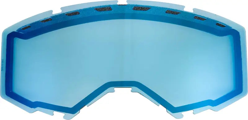 FLY RACING FLB-024 Dual Lens With Vents Adult Sky Blue Mirror/Blue Lens