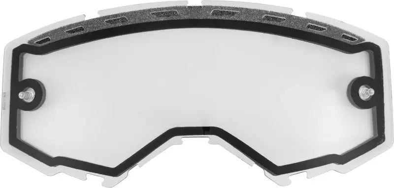FLY RACING FLB-030 Dual Lens W/Vents And Post Clear