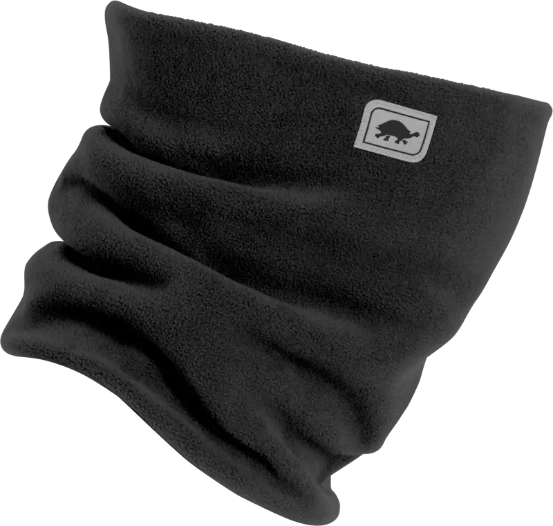 Fleece Double Layer Neck Black