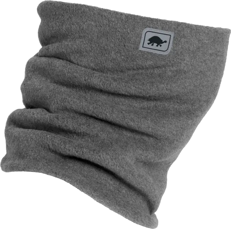 Fleece Double Layer Neck Charcoal