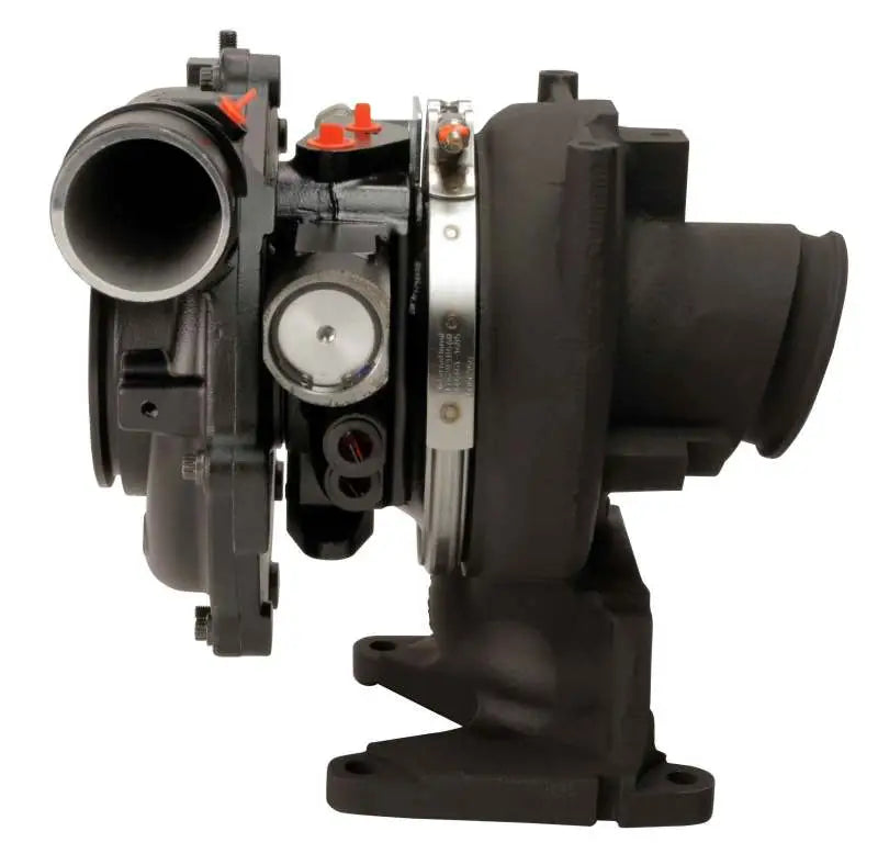 Fleece Performance 11-16 Chevrolet Duramax 6.6L (LML) 63mm Billet VNT Cheetah Turbocharger for enhanced engine performance.