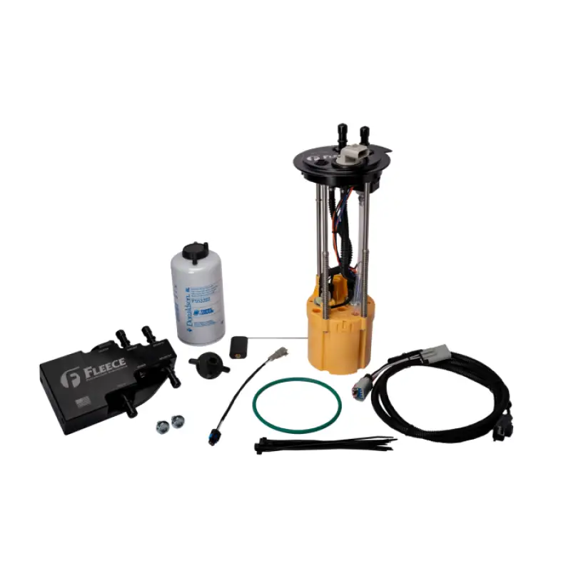 Fleece Performance 11-16 Ford Powerstroke (Short Bed) PowerFlo Lift Pump & Fuel System Upgrade Kit - Delivery