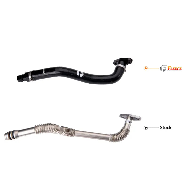 Fleece Performance FPE-CTDT-19-KIT Fleece Performance 19-22 Dodge 2500/3500 6.7L Cummins Turbo Drain Tube Kit
