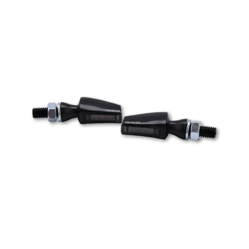HIGHSIDER Flight Led Turn Signal Smoked Lens Pair for Powersports