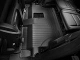 Floor Liner Molded Fit; With Channels And Reservoir To Direct Hold Fluids Applied WeatherTech Logo; Black;