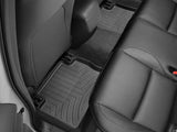 Floor Liner Molded Fit; With Channels And Reservoir To Direct Hold Fluids Applied WeatherTech Logo; Black;