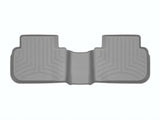 Floor Liner Molded Fit; With Channels And Reservoir To Direct Hold Fluids Applied WeatherTech Logo; Gray; Thermoplastic