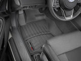 Floor Liner Molded Fit; With Channels And Reservoir To Direct Hold Fluids Applied WeatherTech Logo; Black;