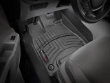 Floor Liner Molded Fit; With Channels And Reservoir To Direct Hold Fluids Applied WeatherTech Logo; Black;