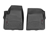 Floor Liner Molded Fit; With Channels And Reservoir To Direct Hold Fluids Applied WeatherTech Logo; Black;