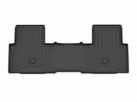 Floor Liner Molded Fit; With Channels And Reservoir To Direct Hold Fluids Applied WeatherTech Logo; Black;
