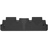 Husky Liners® X-act Contour® black floor liner, molded fit, raised ridge, thermoplastic elastomer, 1 piece.
