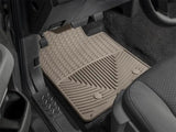 Floor Mat Direct-Fit; Deeply Sculpted Channels; Tan; Thermoplastic Elastomer (TPE); 2 Piece - Truck & Automotive