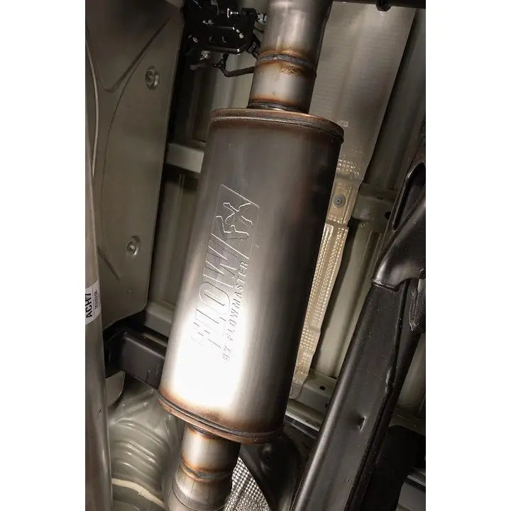 Flowmaster Limited Lifetime Warranty Exhaust Muffler 718155 - 20-25 GM 2500 3500 6.6L Gas Dir Fit