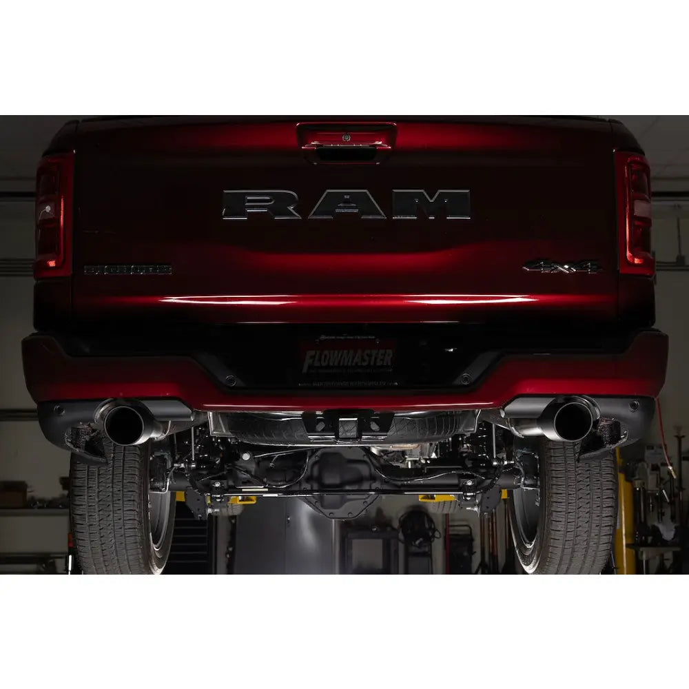 Flowmaster Limited Lifetime Warranty Exhaust System Kit 718198 - 2025 Ram 1500 3.0L Ffx CB Dor