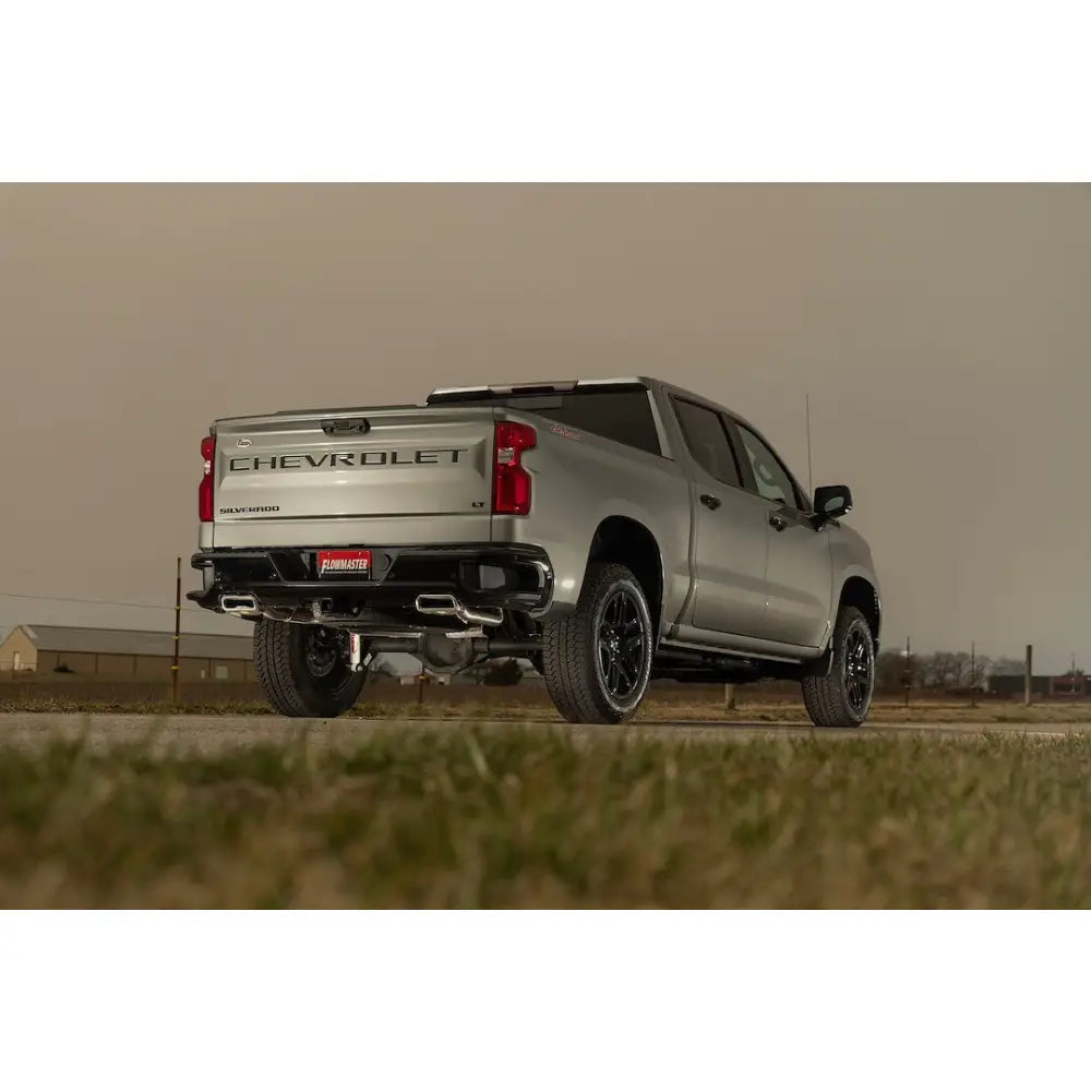 Flowmaster Limited Lifetime Warranty Exhaust System Kit 718207 - 24-25 GM 1500 6.2L Ffx CB Dual
