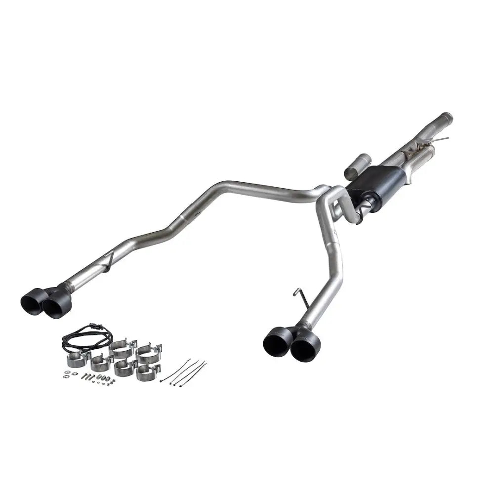 Flowmaster Limited Lifetime Warranty Exhaust System Kit 818206 - 24-25 GM 1500 6.2L Amt CB Dual