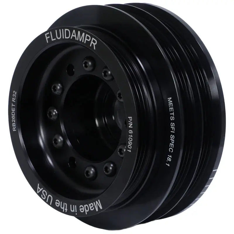 Fluidampr 610901 Fluidampr Nissan RB26DET Phase-1 BNR32 GT-R Steel Internally Balanced Damper
