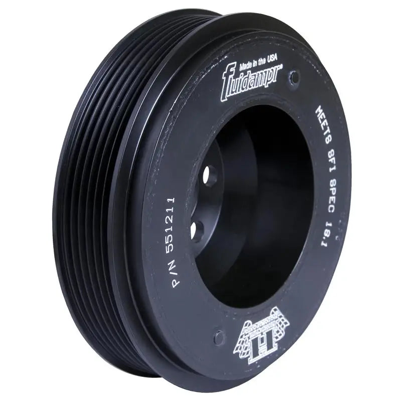 Fluidampr 551211 Fluidampr VW 06-08 2L FSI Motor (6 bolt hole mounting) Steel Internally Balanced Damper - 551211