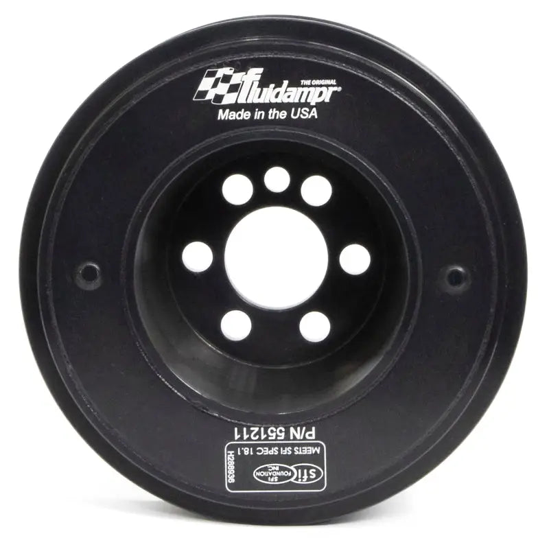 Fluidampr 551211 Fluidampr VW 06-08 2L FSI Motor (6 bolt hole mounting) Steel Internally Balanced Damper - 551211