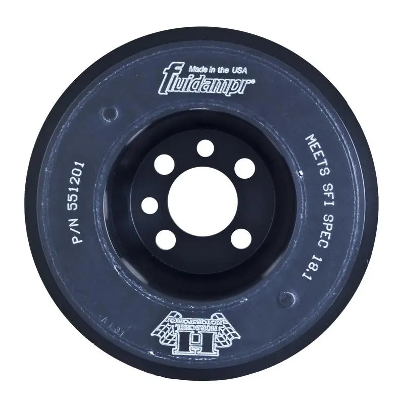 Fluidampr 551201 Fluidampr VW 2000-2005 1.8L Turbo Motor (4 bolt hole mounting) Steel Internally Balanced Damper - 551201