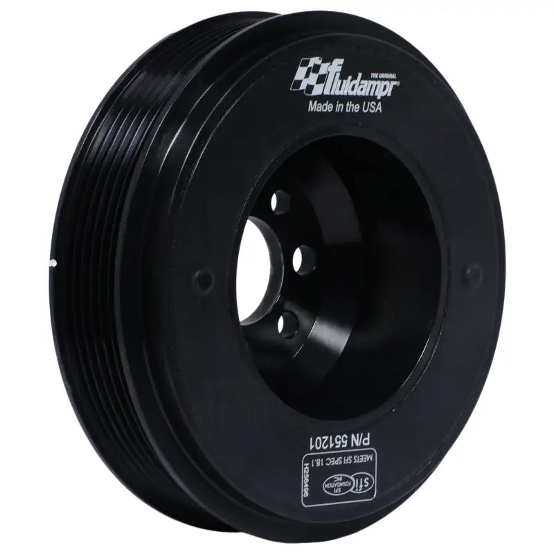 Fluidampr 551201 Fluidampr VW 2000-2005 1.8L Turbo Motor (4 bolt hole mounting) Steel Internally Balanced Damper - 551201