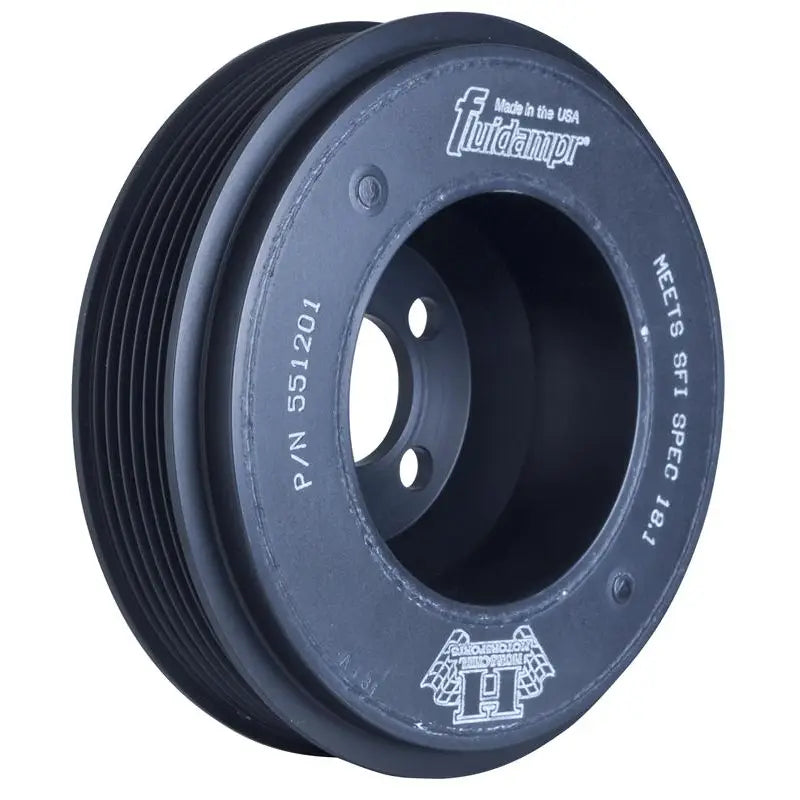 Fluidampr 551201 Fluidampr VW 2000-2005 1.8L Turbo Motor (4 bolt hole mounting) Steel Internally Balanced Damper - 551201