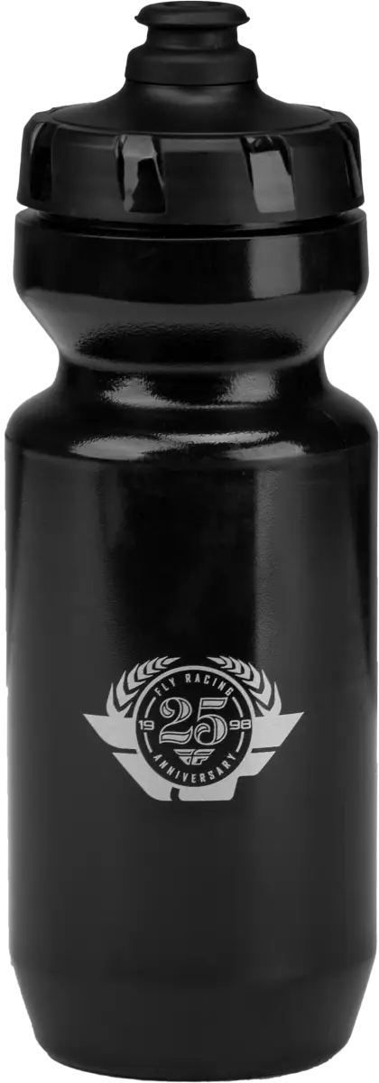 Fly 25th Water Bottle Black/Silver - RV and Auto Parts