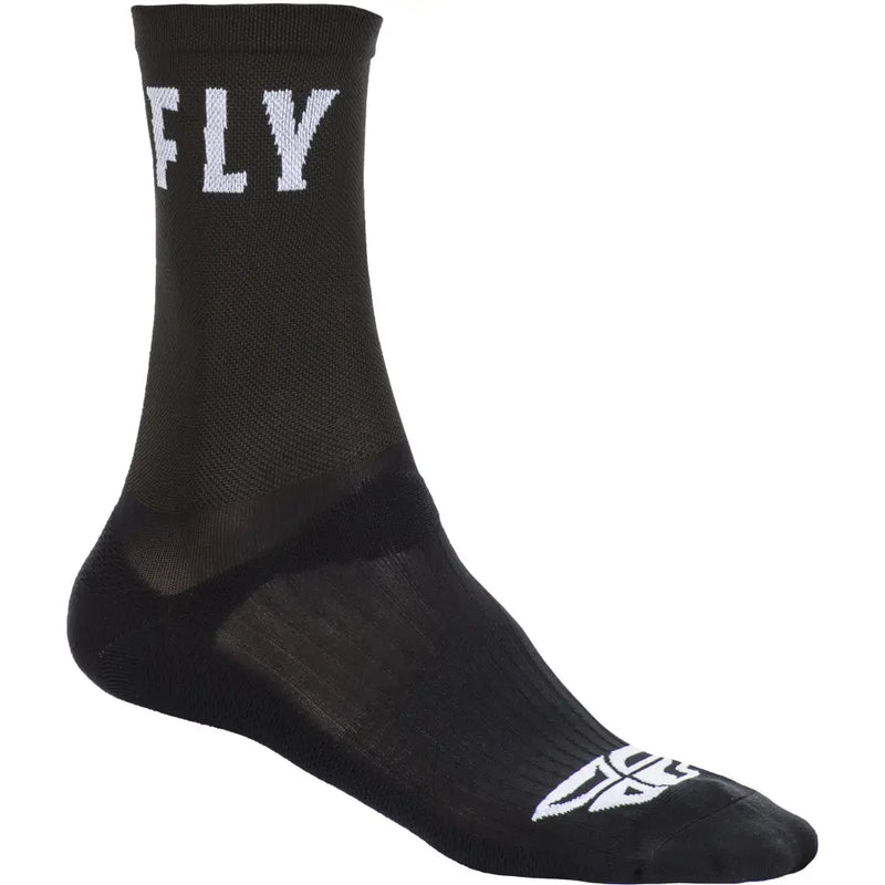 Fly Crew Socks Black Lg/Xl
