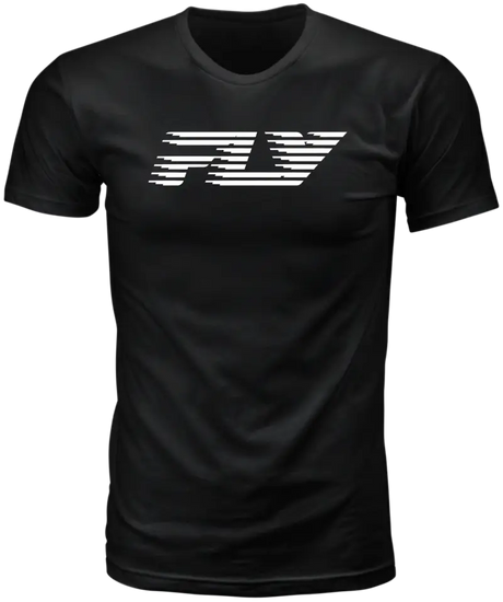 Fly Fast Tee Black Lg - FLY RACING