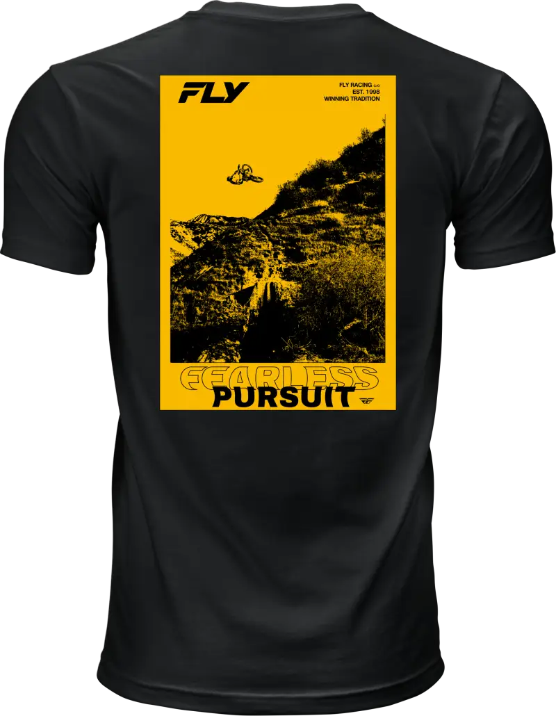 Fly Freeride Tee Black Md - FLY RACING