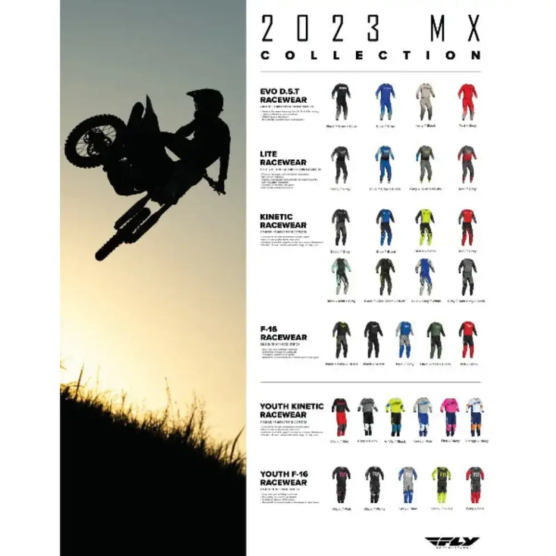 Fly Mx23 Gear And Helmet Pop Double Sided Sign 2023