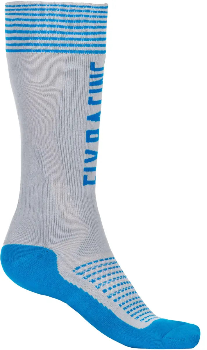 Mx Pro Sock Thick Grey/Blue Sm/Md