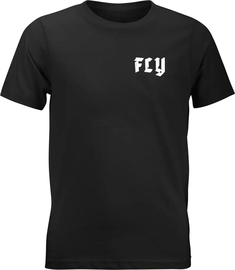 Youth Fly Moto Mind Tee Black Ys