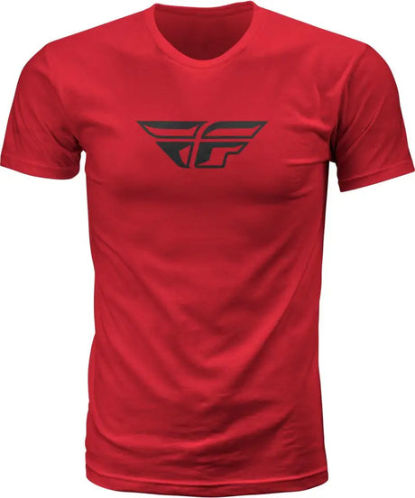 Fly F-Wing Tee Red Lg