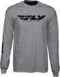Fly Corporate L/S Tee Grey Xl