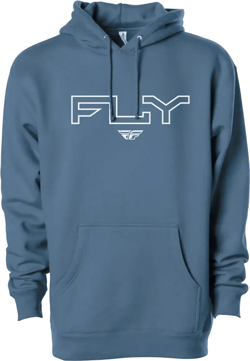 Fly Racing 354-03071 Youth Edge Hoodie Storm Blue Ys/Ym - Hoodies