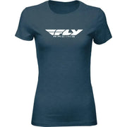 Women'S Fly Corporate Tee Indigo 2X