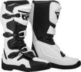 Fly Racing Fly Racing 364-67509 Maverik Boots White/Black Sz 09
