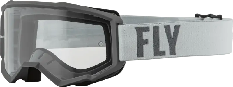 Focus Goggle Grey/Dark Grey W/ Clear Lens