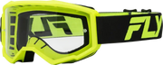 Focus Goggle Black/Hi-Vis W/ Clear Lens