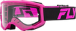 Focus Goggle Black/Pink W/ Clear Lens