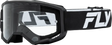 Focus Goggle Black/White W/ Clear Lens