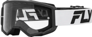 Youth Focus Goggle White/Black W/ Clear Lens